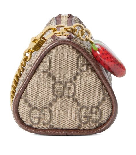 gucci strawberry coin purse